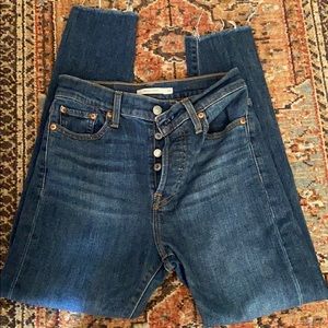 Levi’s wedgie jeans